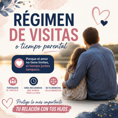 REGIMEN DE VISITAS O TIEMPO PARENTAL
